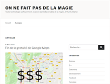Tablet Screenshot of dominique-colombani.fr